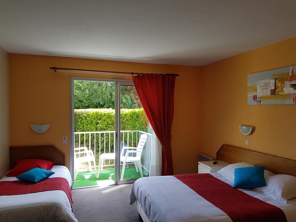 Hotel Le Roudou Fouesnant Bagian luar foto